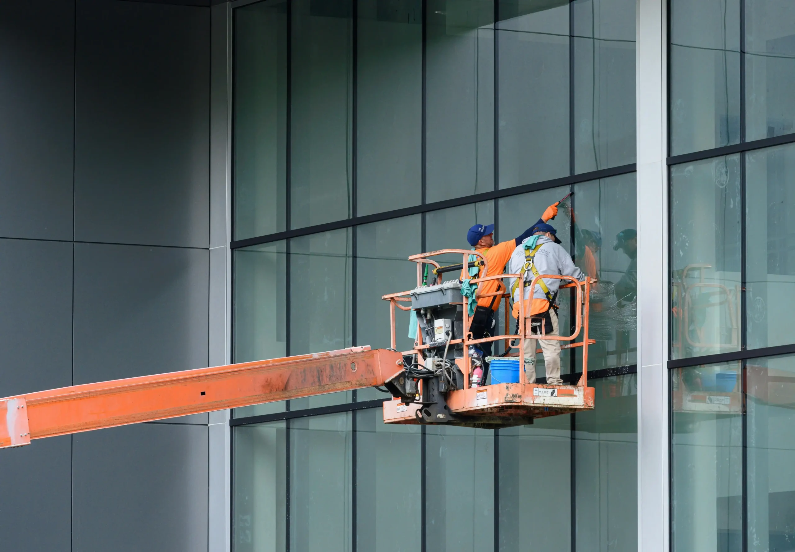 Vitres sur nacelle